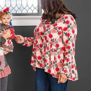 Lightweight flowy floral top